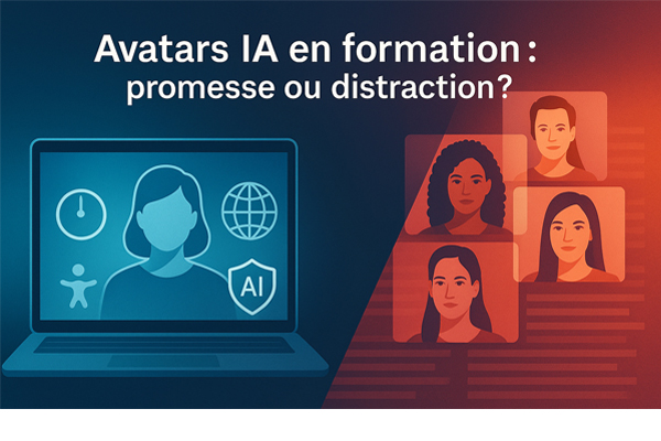 Avatars IA en formation : promesse ou distraction?
